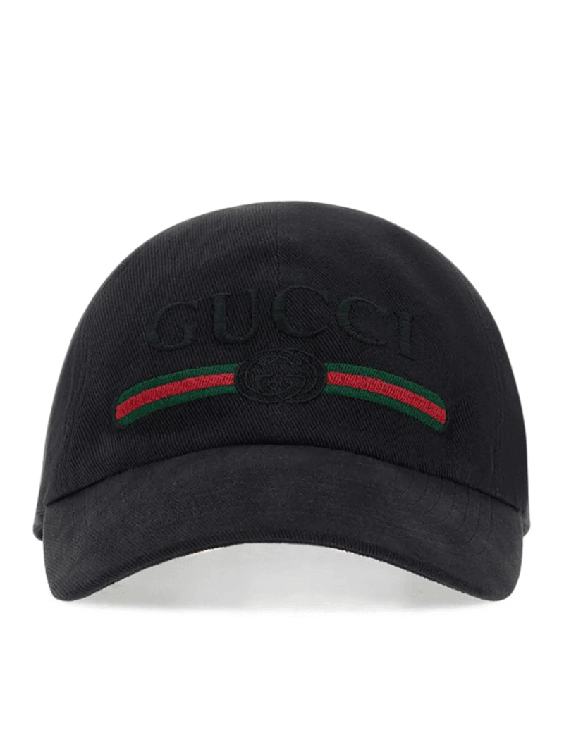 COTTON BASEBALL CAP WITH EMBROIDERY - Gucci - Man