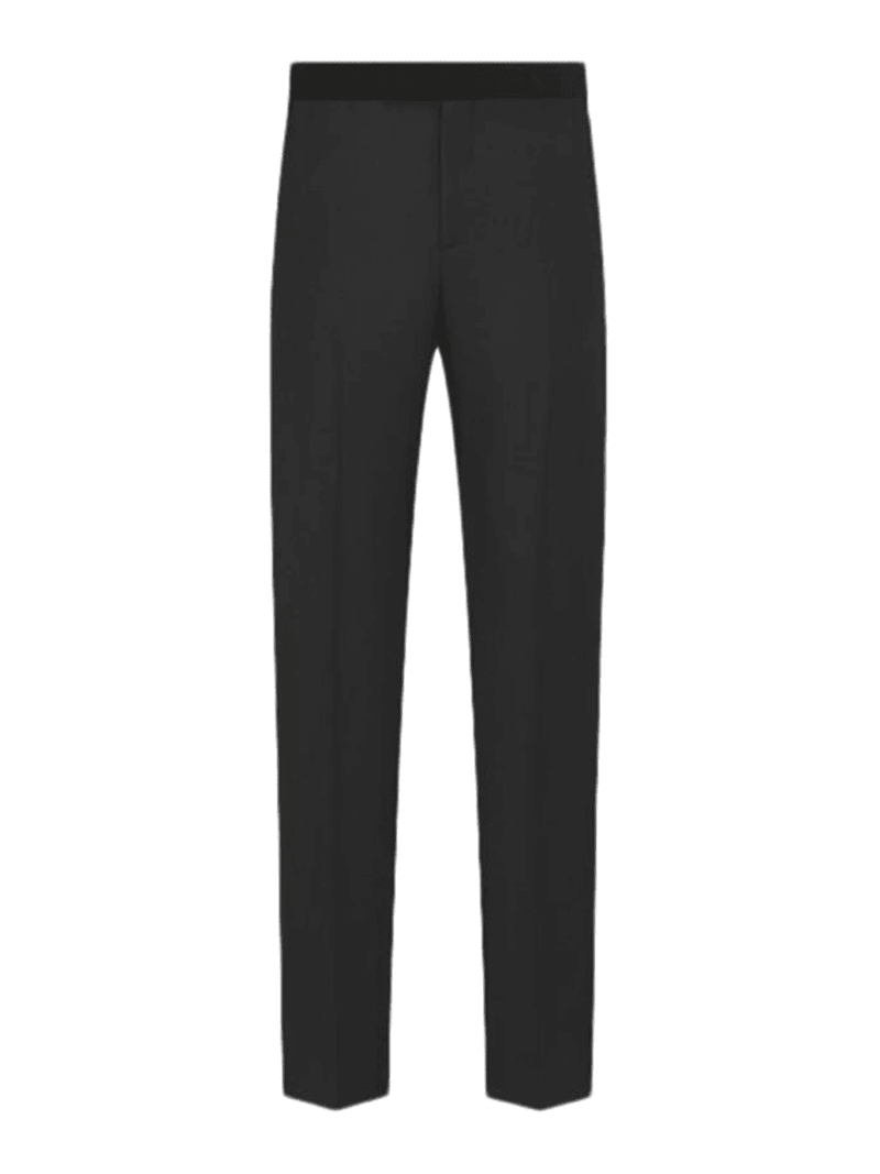 TROUSERS WITH CORDUROY DETAILS - Christian Dior - Man