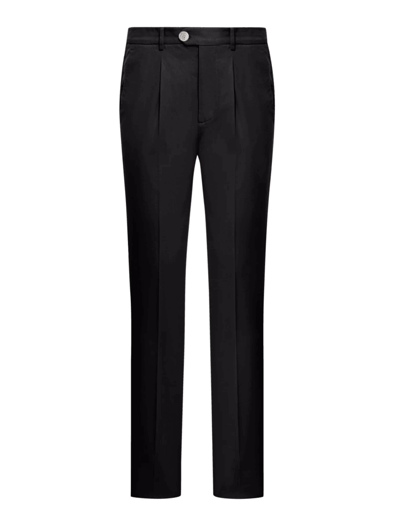 COTTON BLEND CHINO PANTS - Brunello Cucinelli - Man