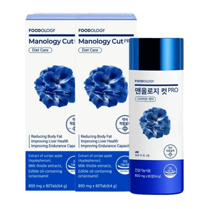 [Deal] FOODOLOGY - Manology Cut PRO - 800mg x 80 capsules Duo Set