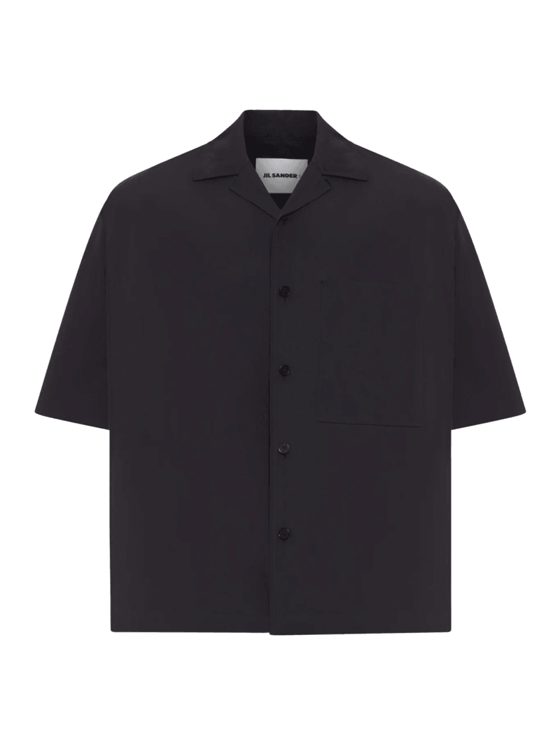 OVERSIZED COTTON POPLIN SHIRT - Jil Sander - Man