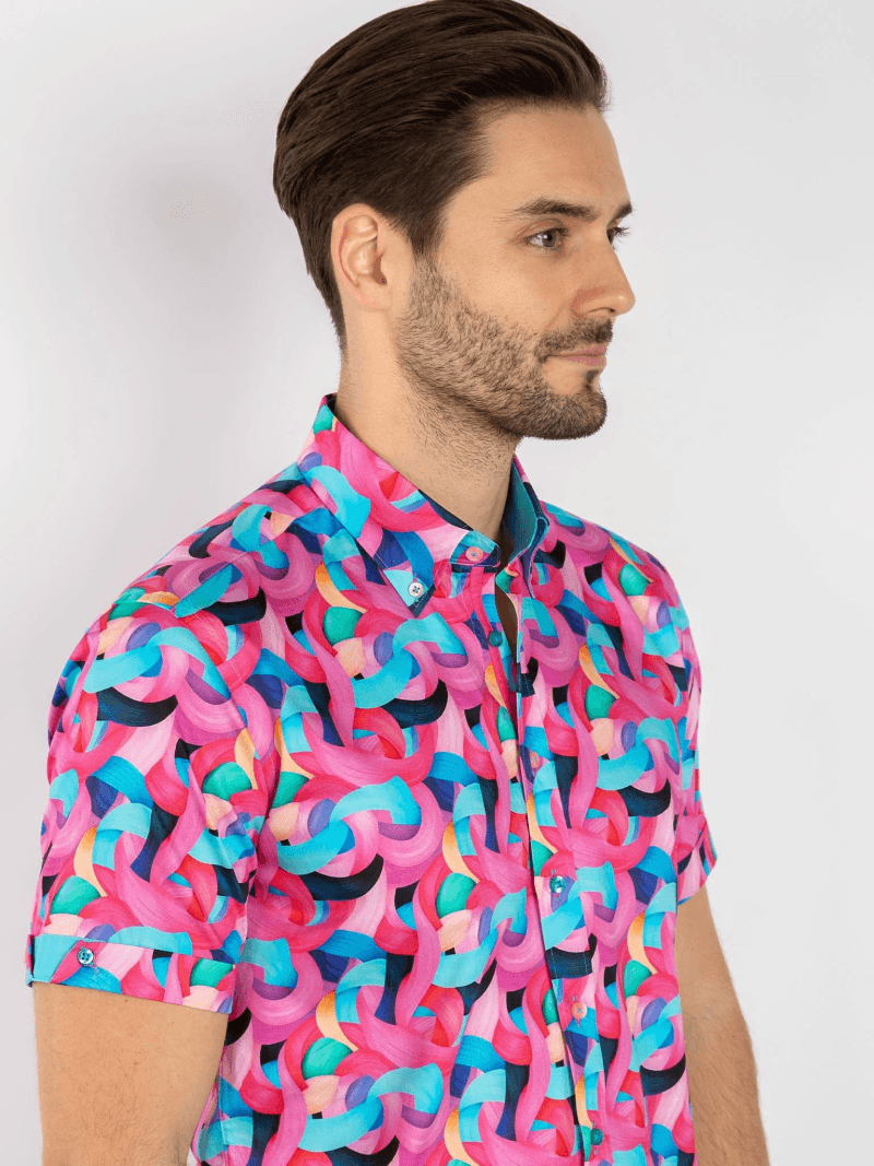 INFINITE SWIRLS SHORT SLEEVE SHIRT