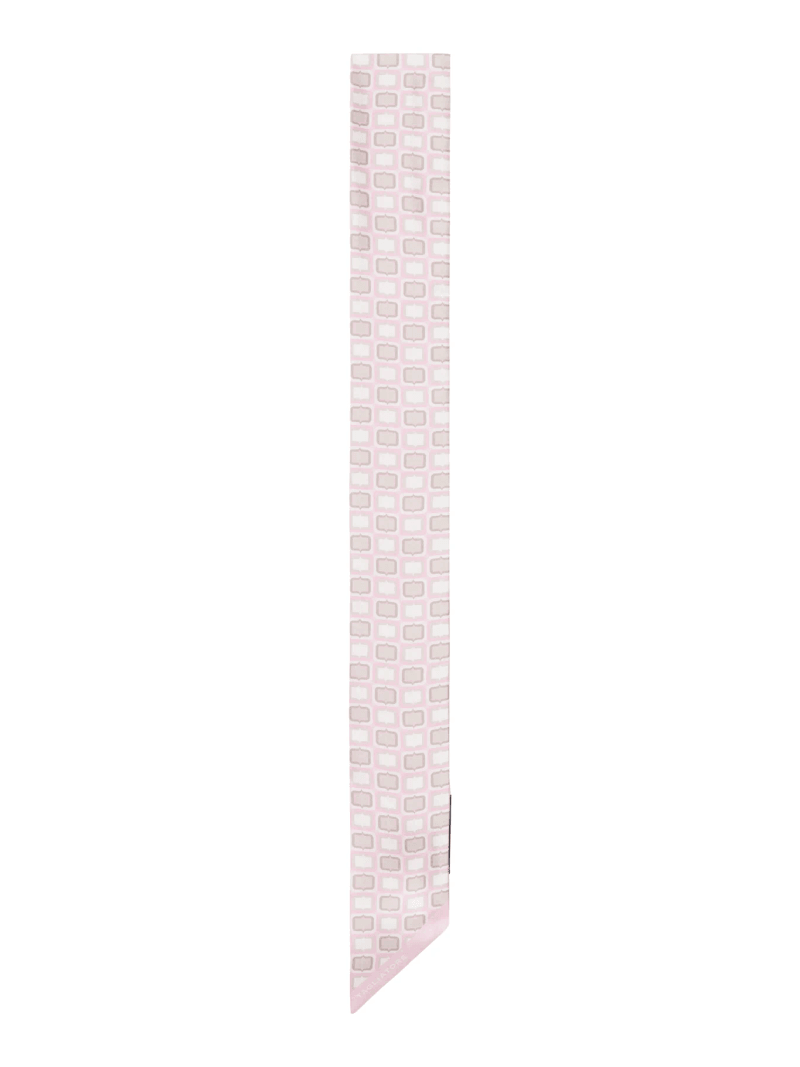 SCARF WITH GEOMETRIC PRINT - Tagliatore - Man