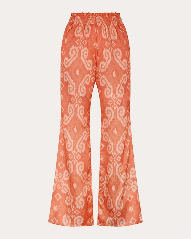 Aguaclara Women's Palais des Orangers Cotton Silk Pull-On Pants Cotton/Silk