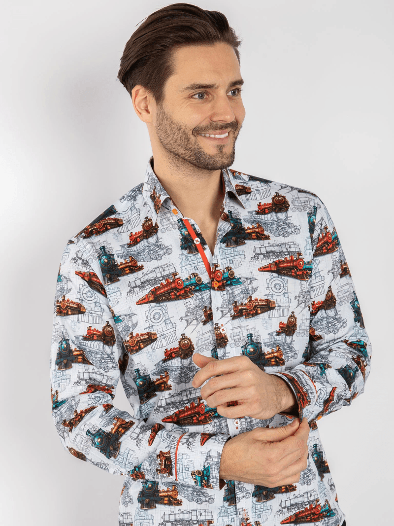 The Locomotive Blueprint Shirt