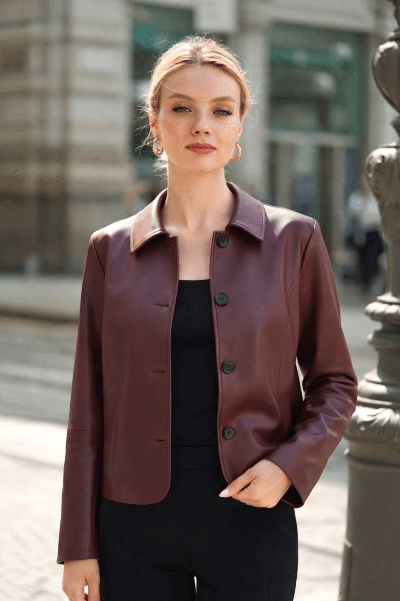 Gaâla Paris Trench en similicuir Sylvie