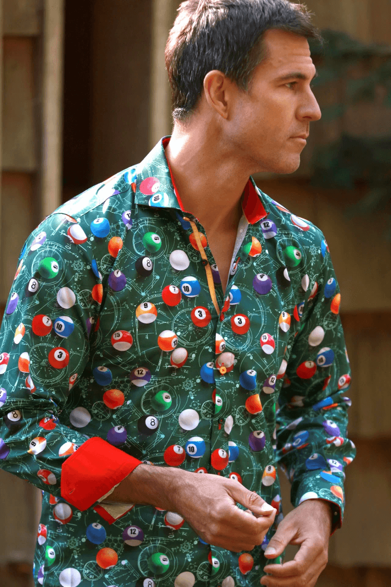 THE ART OF SNOOKER/POOL PRINT SHIRT
