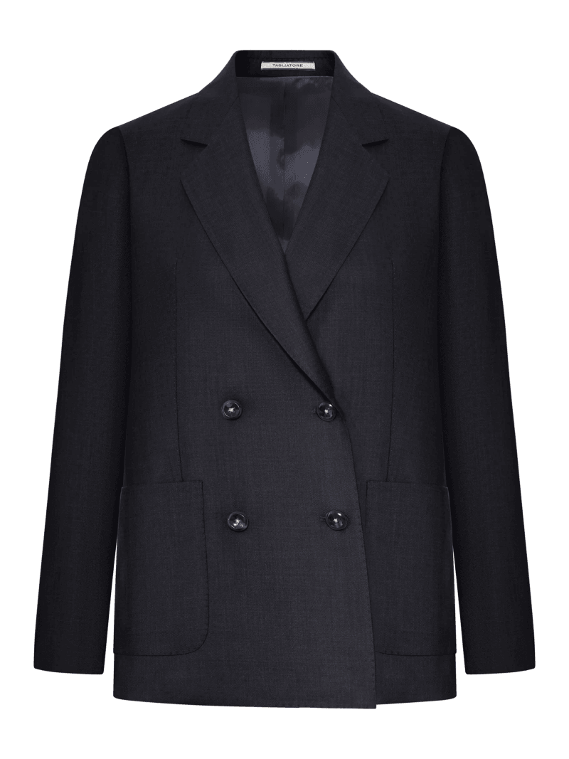 PARIS DOUBLE-BREASTED TAILORED BLAZER - Tagliatore - Woman