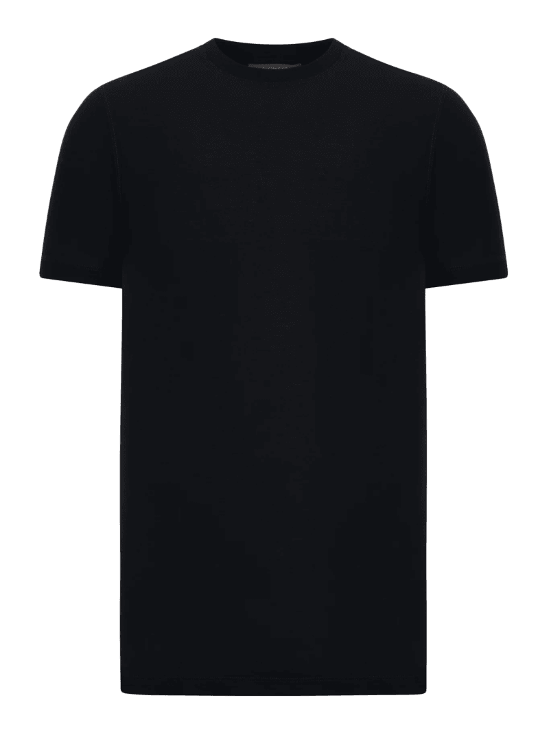 SLIM FIT CREW NECK T-SHIRT IN ICECOTTON - Zanone - Man
