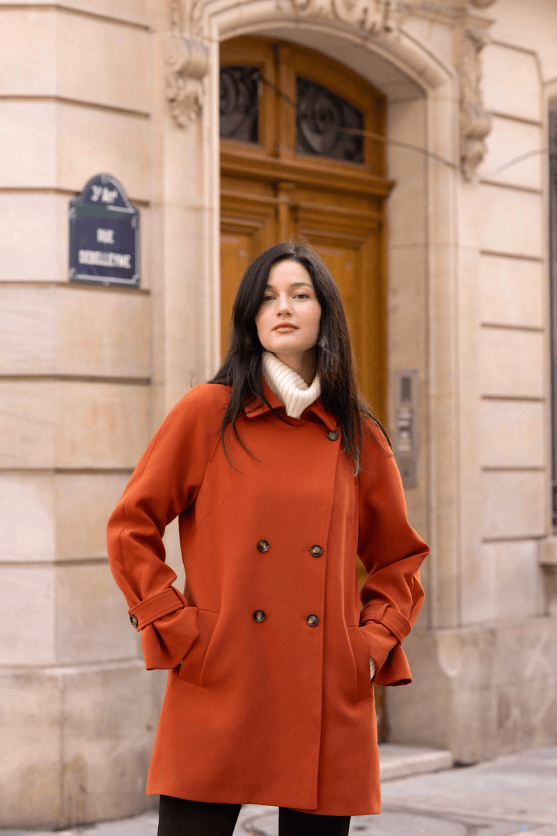 Gaâla Paris Manteau court Francine
