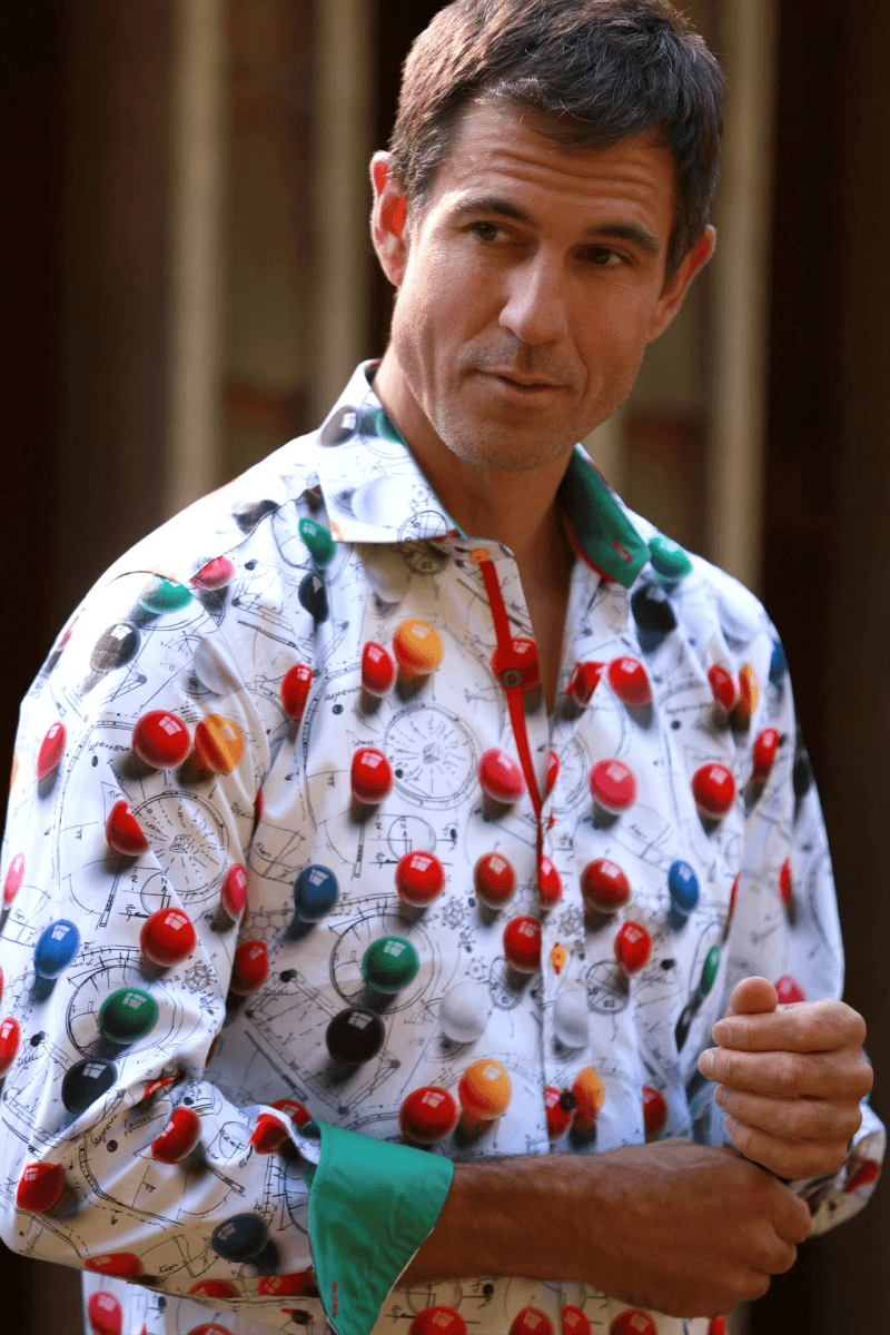 THE ART OF SNOOKER/POOL PRINT SHIRT