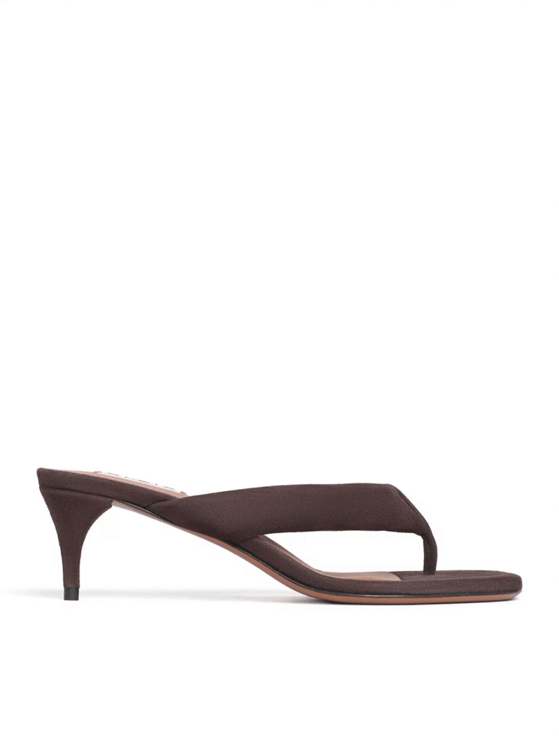 SUEDE HEEL SANDALS - Alaia - Woman