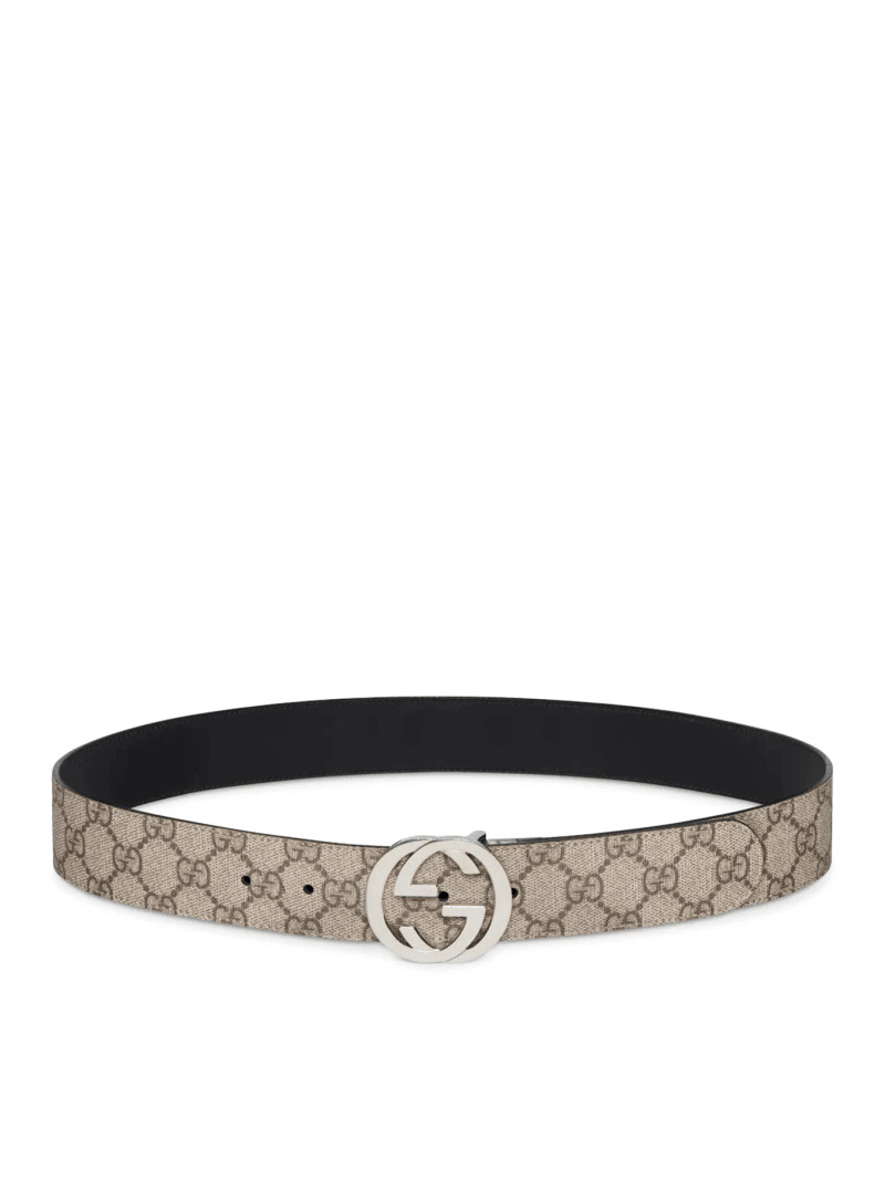 REVERSIBLE BELT WITH GG CROSS BUCKLE - Gucci - Man
