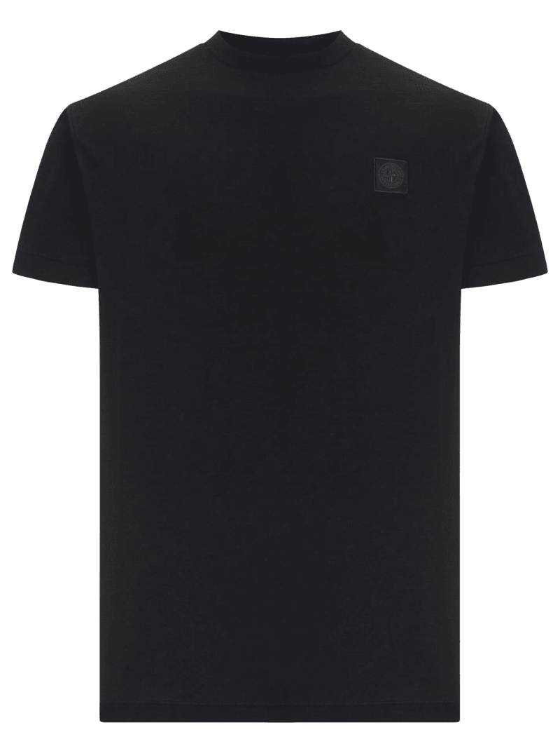 GHOST CREW NECK COTTON T-SHIRT - Stone Island - Man