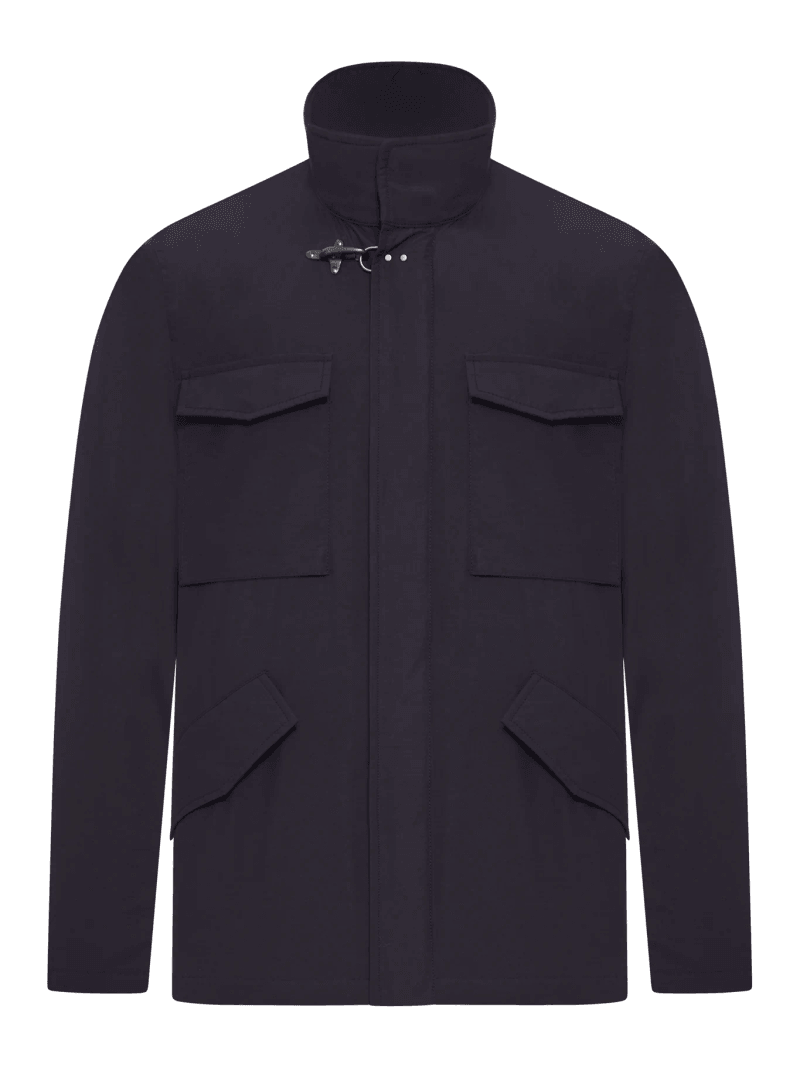 EXPLORER FIELD JACKET IN TECHNICAL FABRIC - Fay Archive - Man