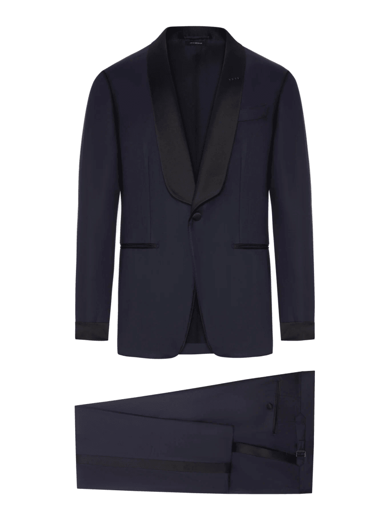 O`CONNOR WOOL AND SILK TWILL EVENING DRESS - Tom Ford - Man