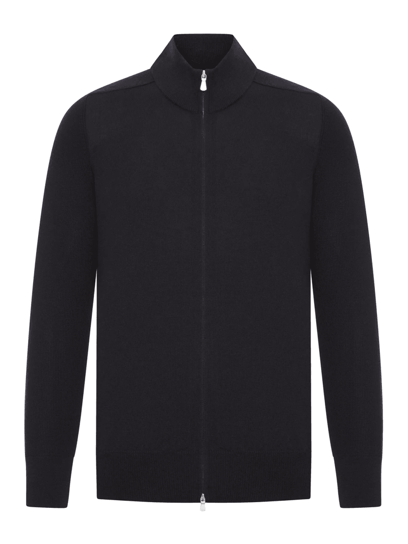 WOOL JACKET WITH ZIP - Nome G - Man