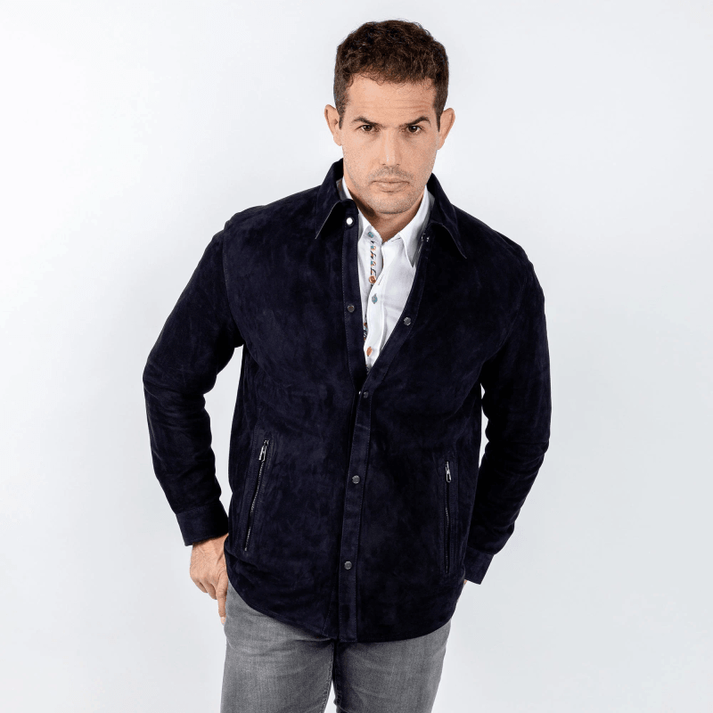 Metis Suede Shirt Jacket