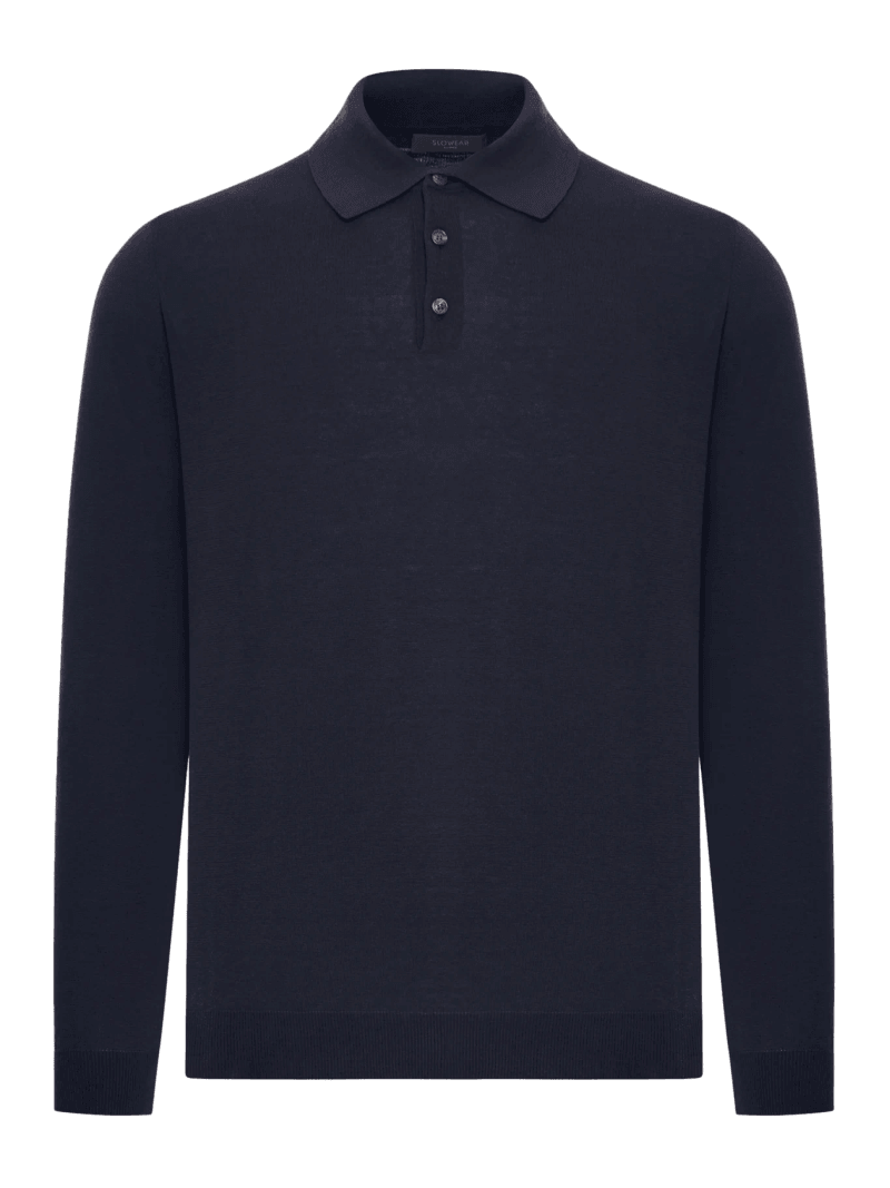 SLIM FIT COTTON AND SILK POLO SHIRT - Zanone - Man