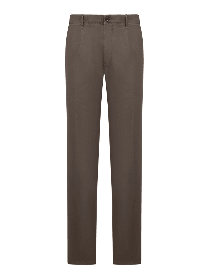 TAILORED COTTON TROUSERS - Incotex - Man