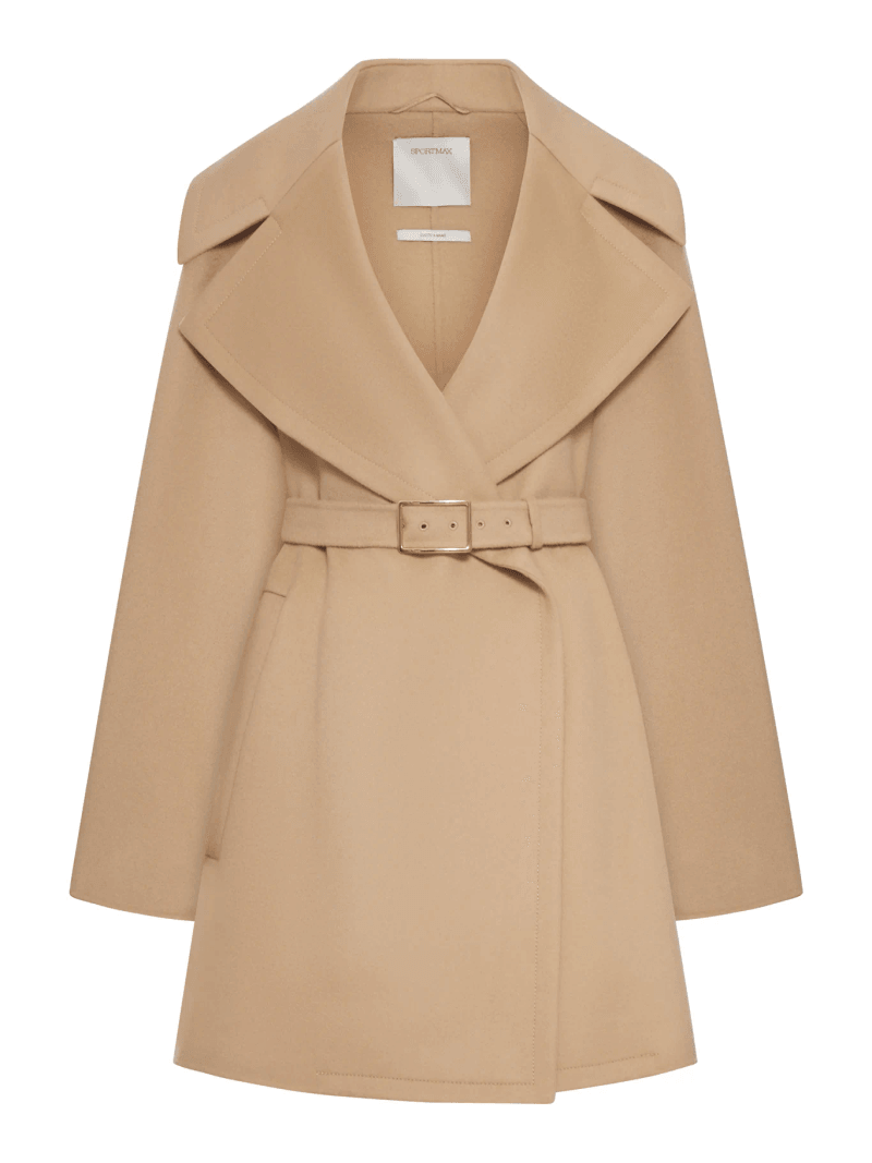 SHORT WOOL COAT - Sportmax - Woman