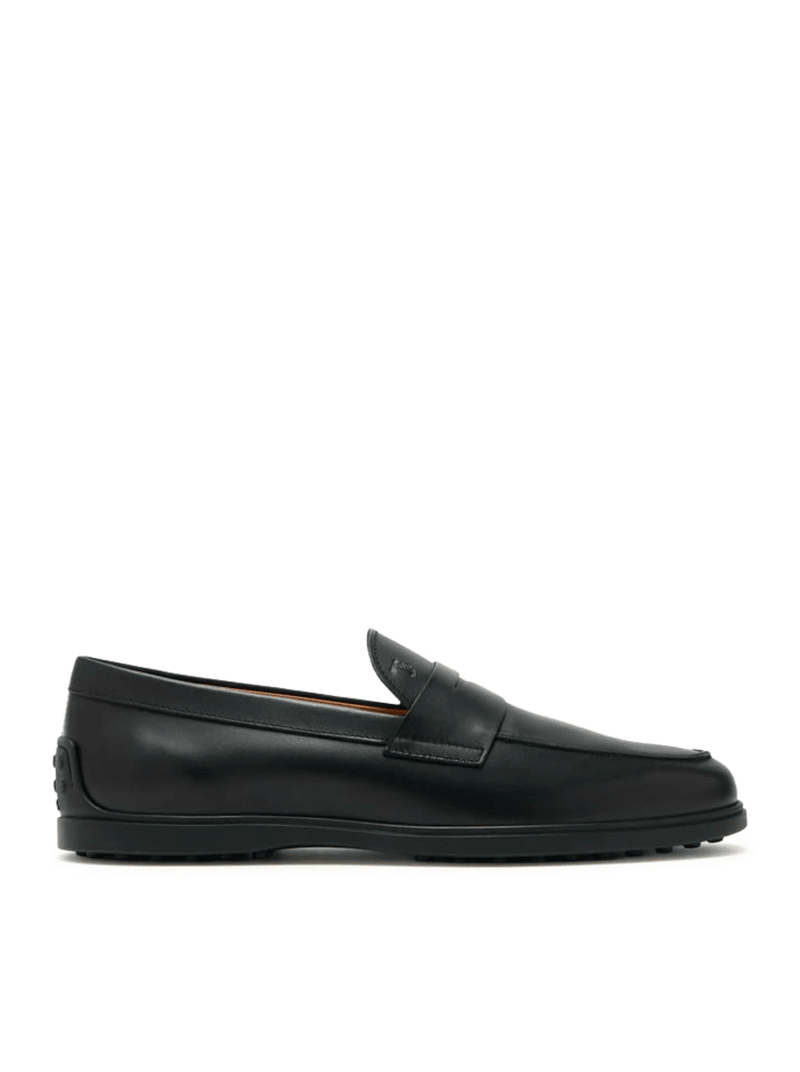 CALFSKIN MOCCASIN WITH MONOGRAM MASKS - Tod`s - Man