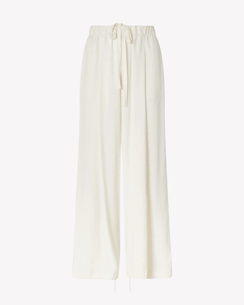 Slouchy Jogger - Ecru