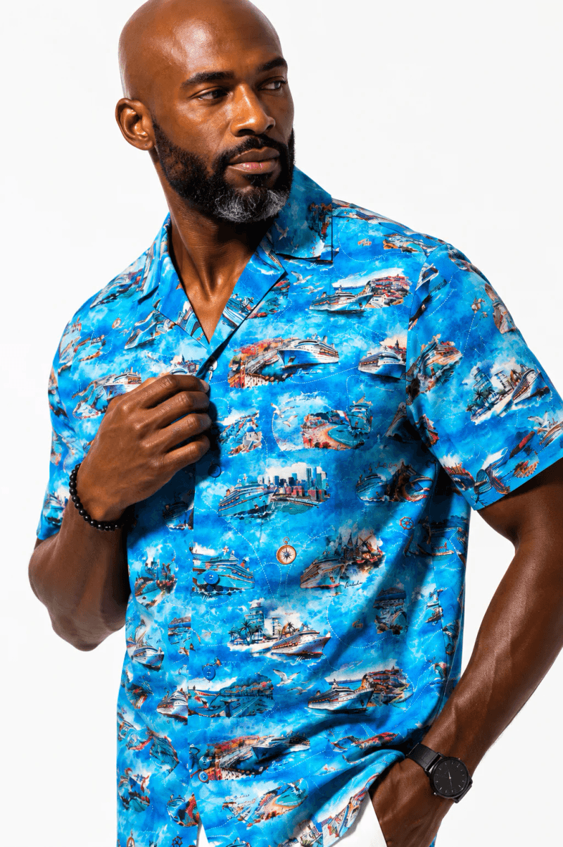THE CRUISE SHIP HAWAIIAN SHIRT