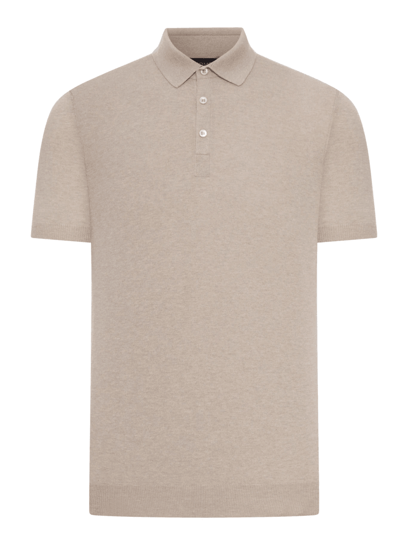 SHORT-SLEEVED COTTON TENNIS POLO - Nome G - Man