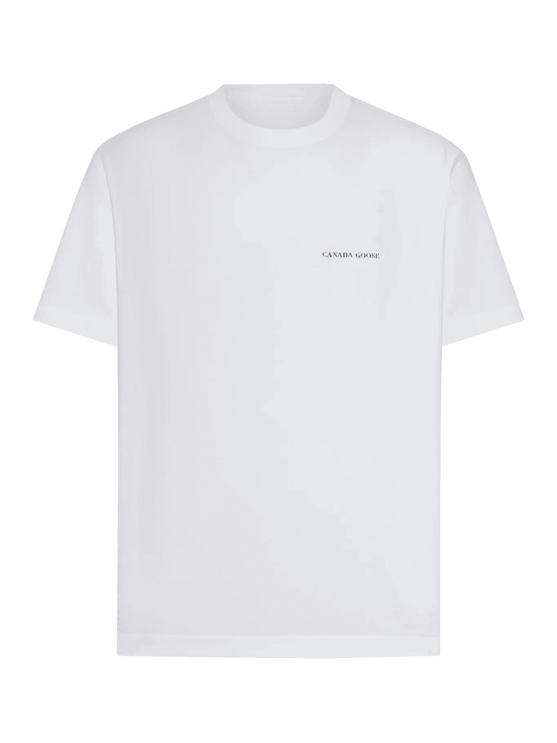 NEW COTTON T-SHIRT WITH PRINT - Canada Goose - Man