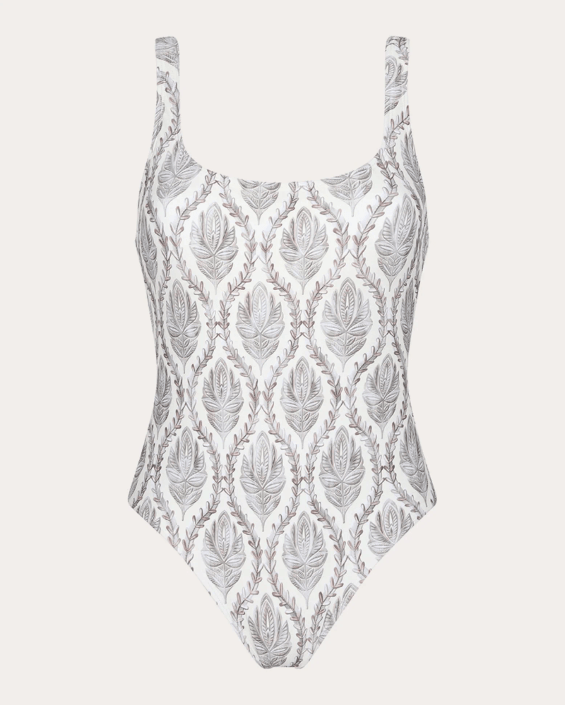 Aguaclara Women's Sultana Classic One-Piece in Grey Elastane/Polyamide