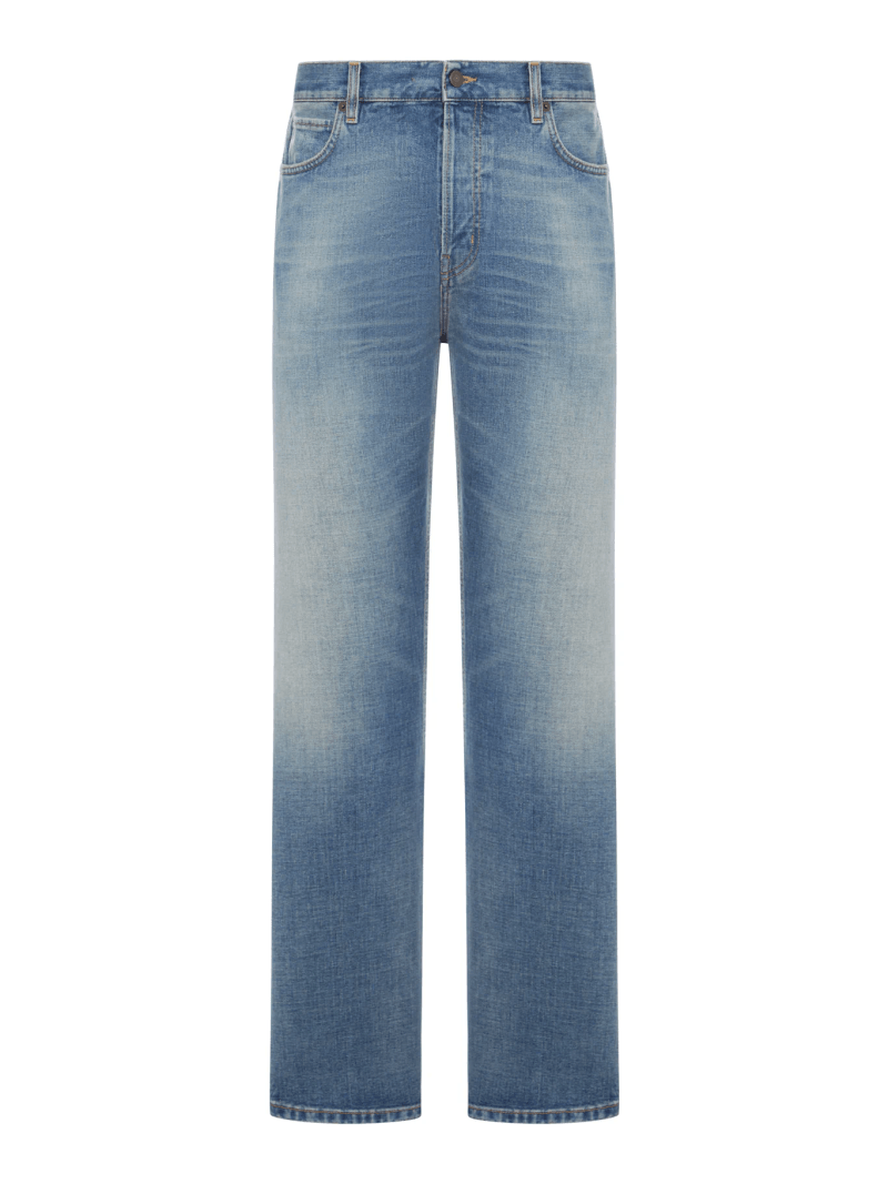 STRAIGHT LEG JEANS IN COTTON DENIM - Haikure - Man