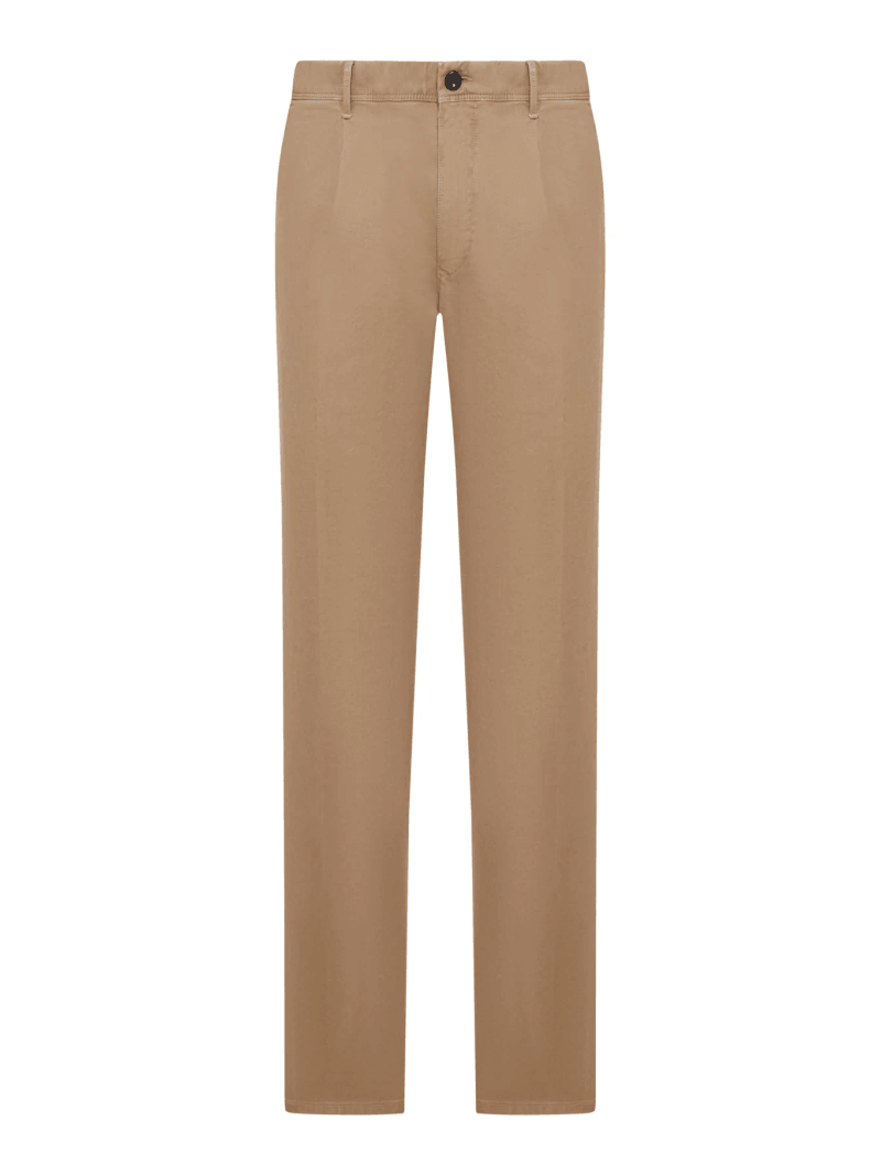 TAILORED COTTON TROUSERS - Incotex - Man
