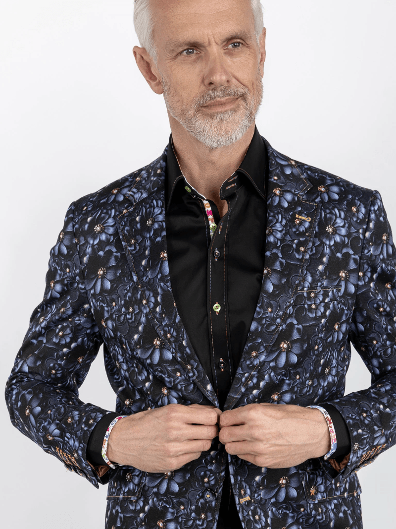 DAISY PRINTED BLAZER JACKET