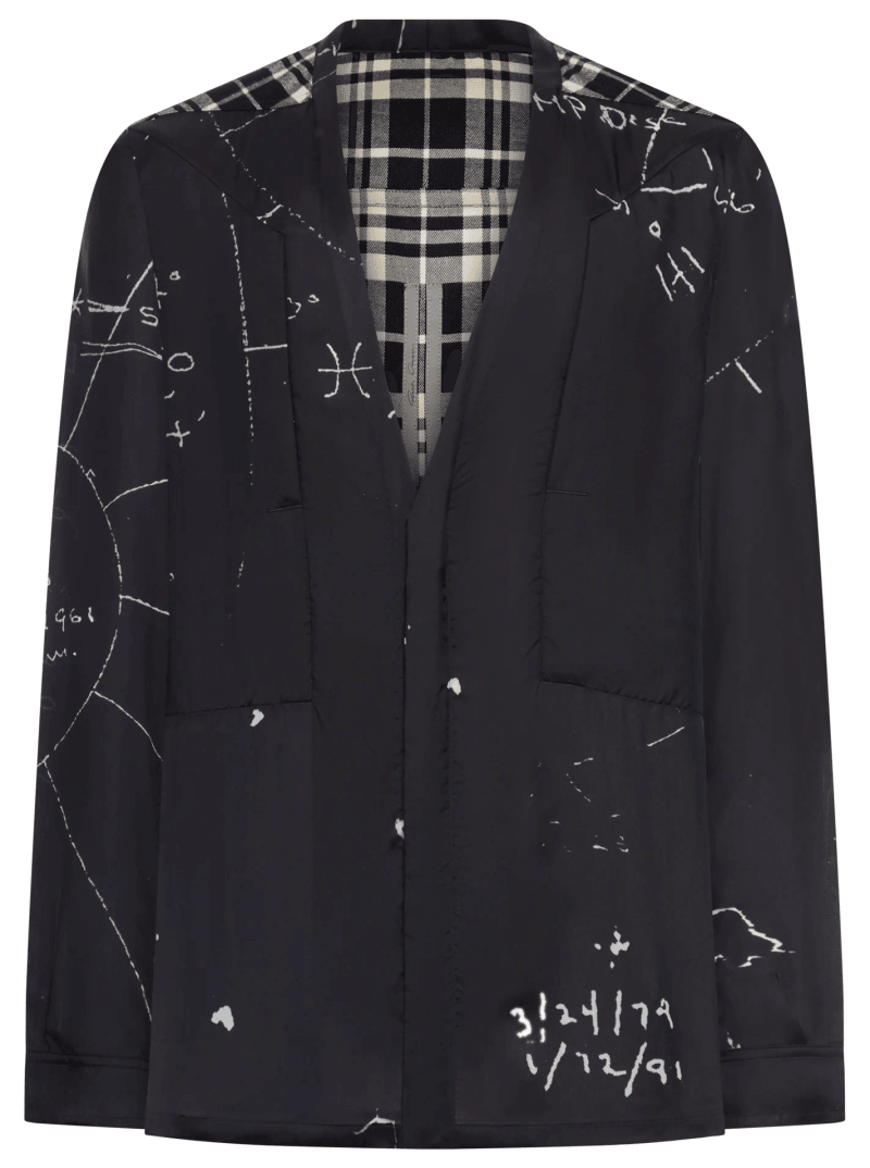 LARRY SHIRT WITH GRAPHIC PRINT - Rick Owens - Man