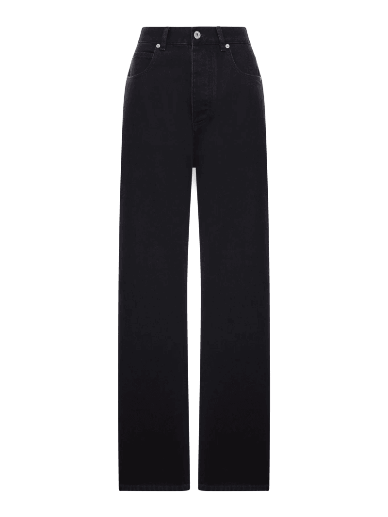 WIDE LEG DENIM JEANS - Bottega Veneta - Woman