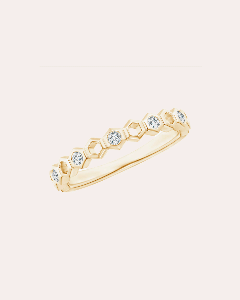 Natori Women's Diamond & 14k Gold Ring in Yellow Gold