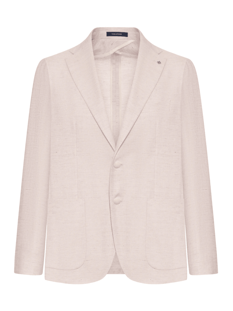 MONTECARLO TAILORED LINEN JACKET - Tagliatore - Man