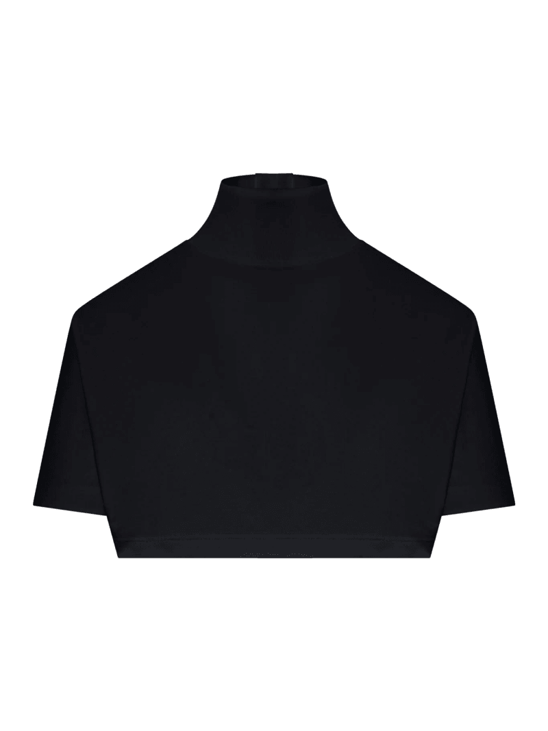 SHORT COTTON JERSEY T-SHIRT - Alaia - Woman