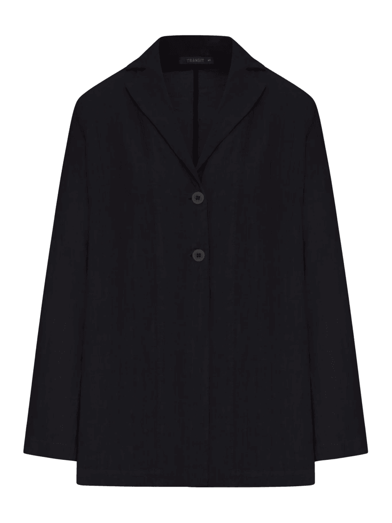 SINGLE-BREASTED LINEN JACKET - Transit - Woman