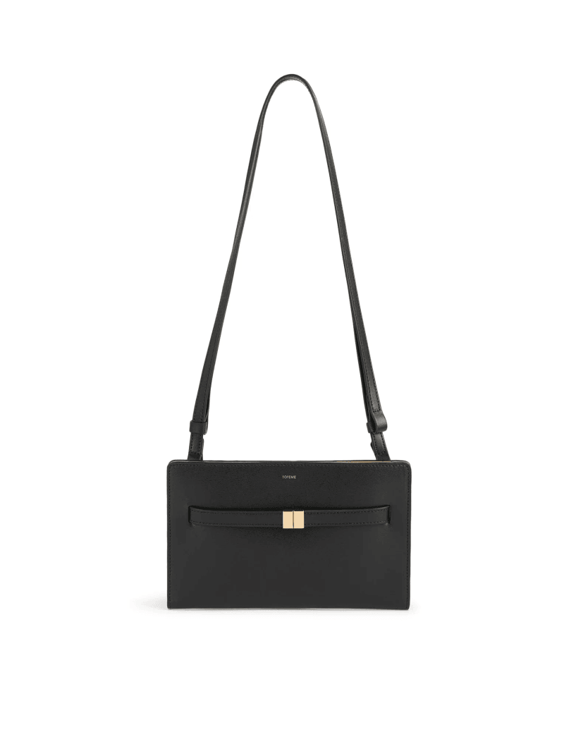 LEATHER SHOULDER BAG WITH BELT - Toteme - Woman