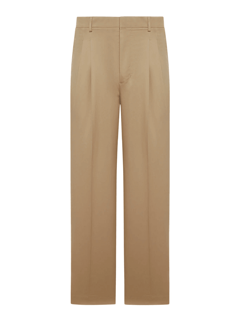 TAILORED COTTON TROUSERS WITH PENCES - Ami Paris - Man
