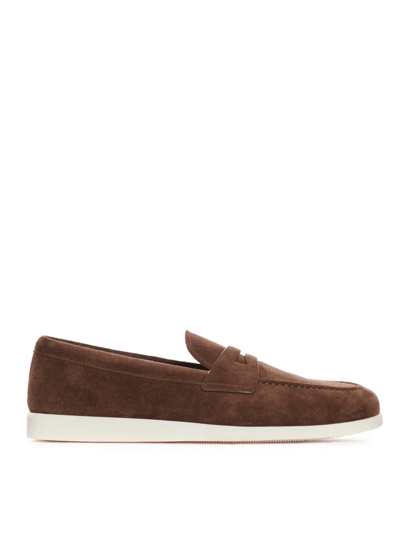 G-SOFT FIT SUEDE LOAFERS - Church`s - Man