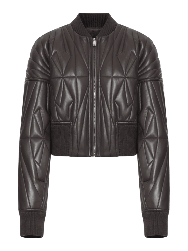 GEOCAMO CROPPED JACKET - Moncler + Rick Owens - Woman
