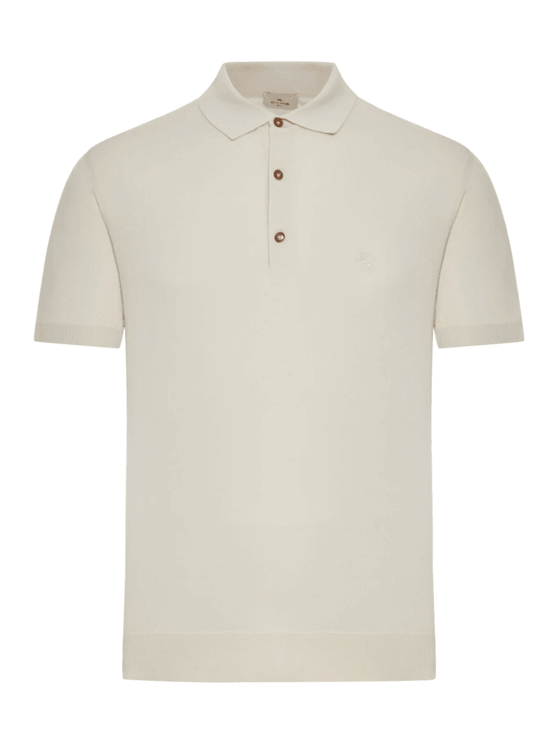 SHORT-SLEEVED COTTON POLO SHIRT - Etro - Man