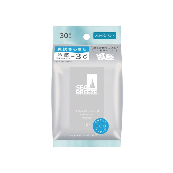 Fine Today - Sea Breeze Face & Body Ice Sheet - 30 sheets - Frozen Mint