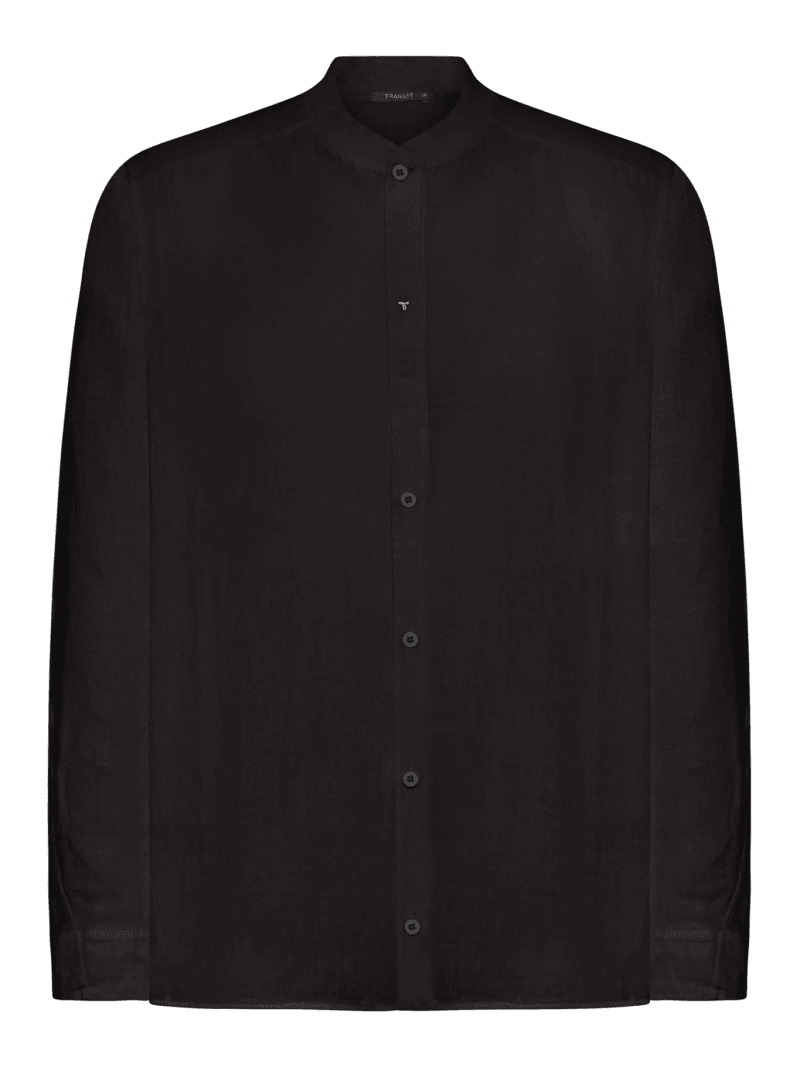 MANDARIN COLLAR SHIRT - Transit - Man