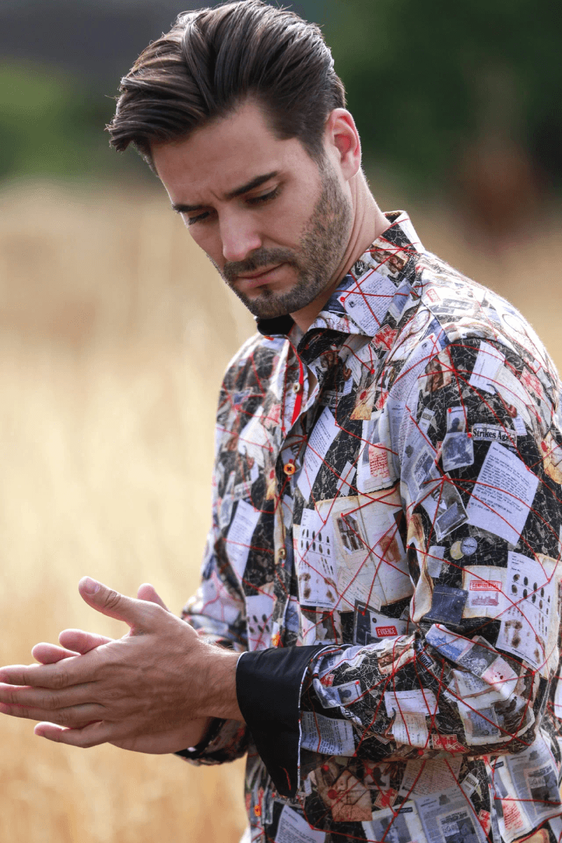 THE DETECTIVE PRINT SHIRT