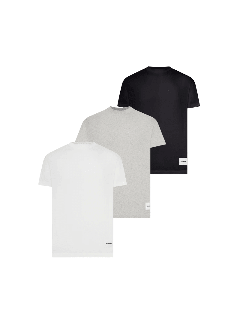 SET OF 3 SHORT-SLEEVED T-SHIRTS - Jil Sander - Man