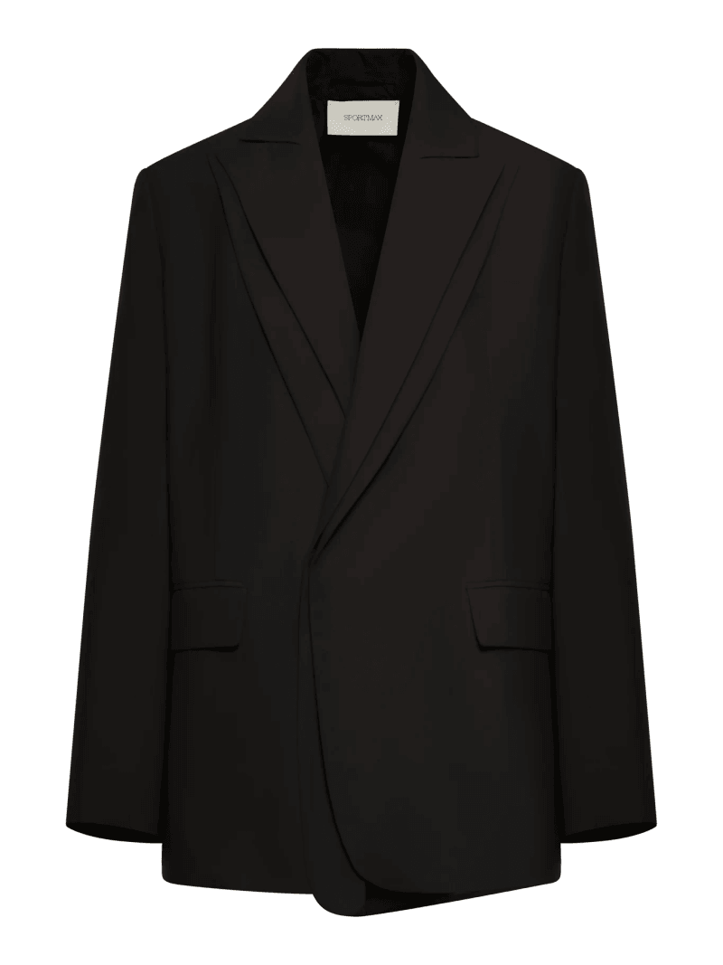 DOUBLE COLLAR BLAZER IN VISCOSE BLEND - Sportmax - Woman